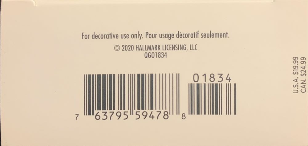 Festive Friends   (Angel) ornament collectible [Barcode 763795594788] - Main Image 4