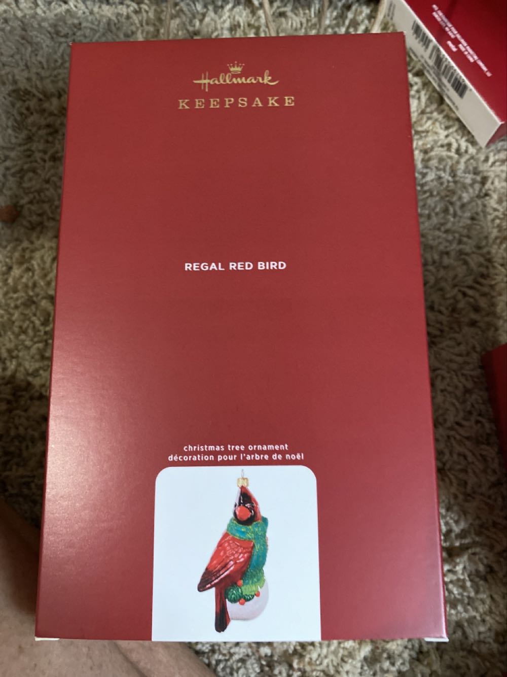 Regal Red Bird - Birds (The Very Best) ornament collectible [Barcode 763795615582] - Main Image 1