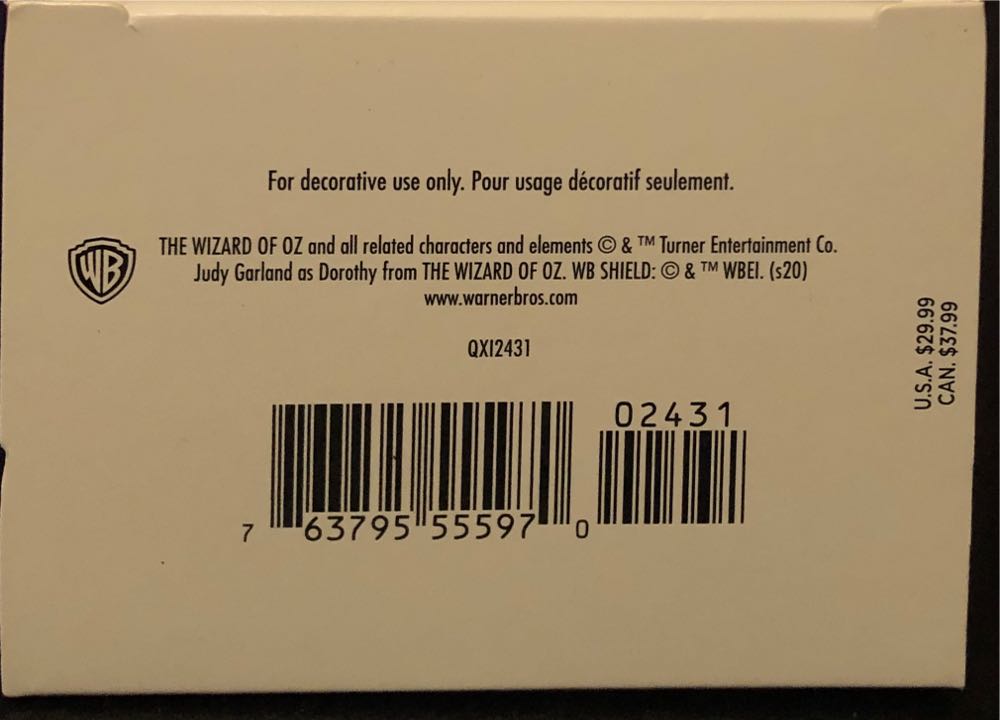 Dorothy Gets Carried Away - The Wizard Of Oz (Movie & Television) ornament collectible [Barcode 763795555970] - Main Image 3