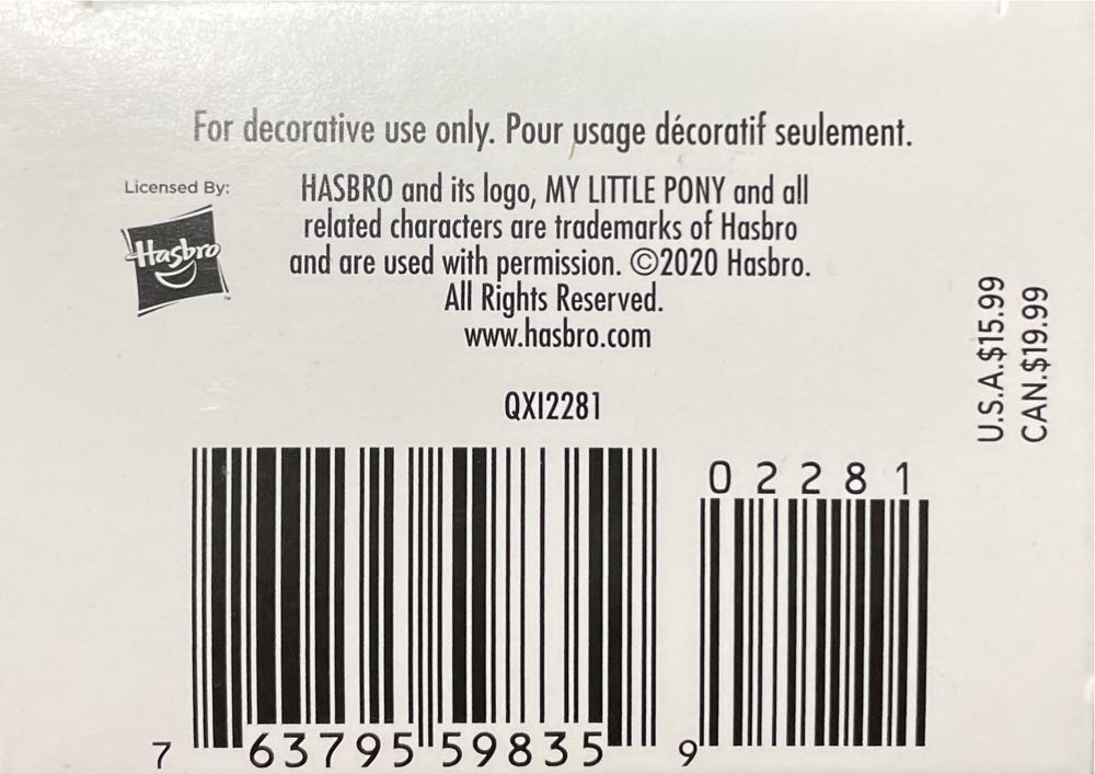 Applejack - My Little Pony (My Little Pony) ornament collectible [Barcode 763795598359] - Main Image 2