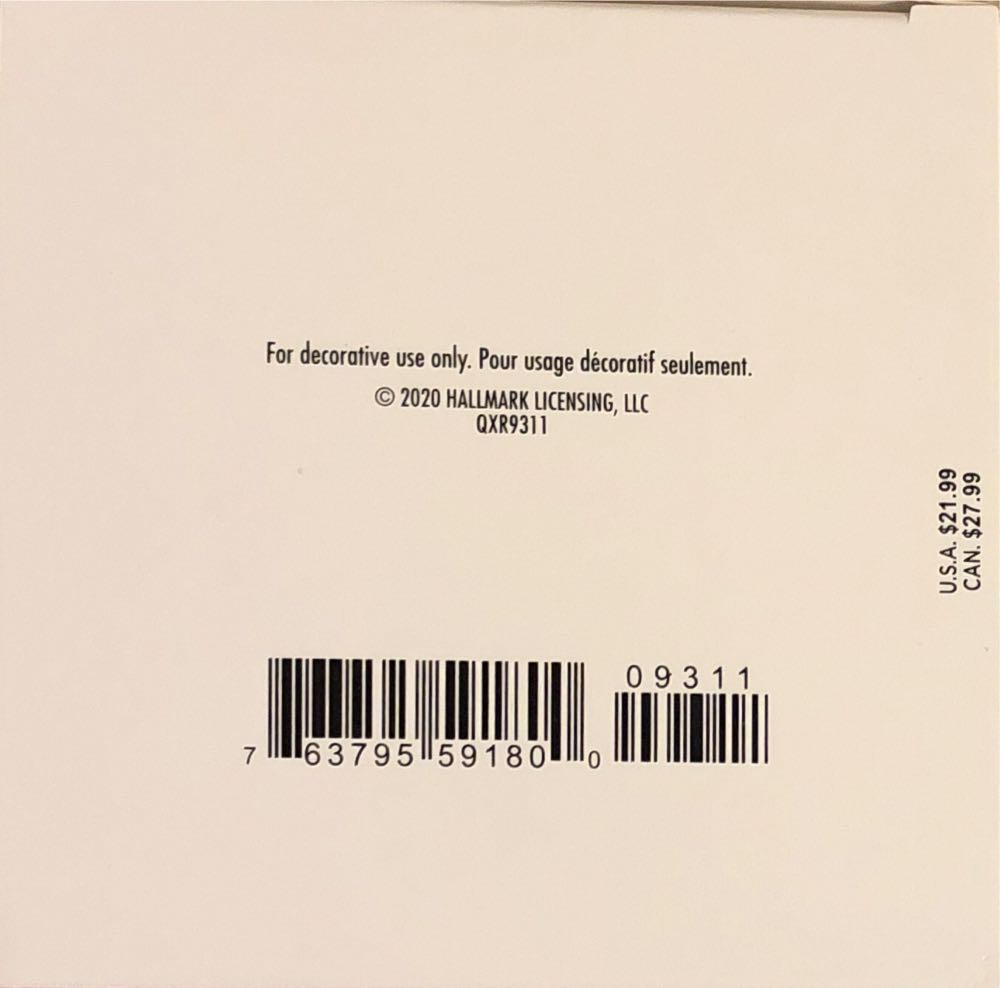 Christmas Commemorative 2020 #8 - Christmas Commemorative Series (Series Piece) ornament collectible [Barcode 763795591800] - Main Image 4