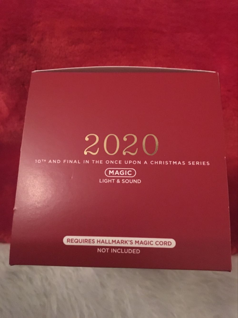 A Job Well Done - Once Upon A Christmas (Magic-light & sound) ornament collectible [Barcode 763795562824] - Main Image 3