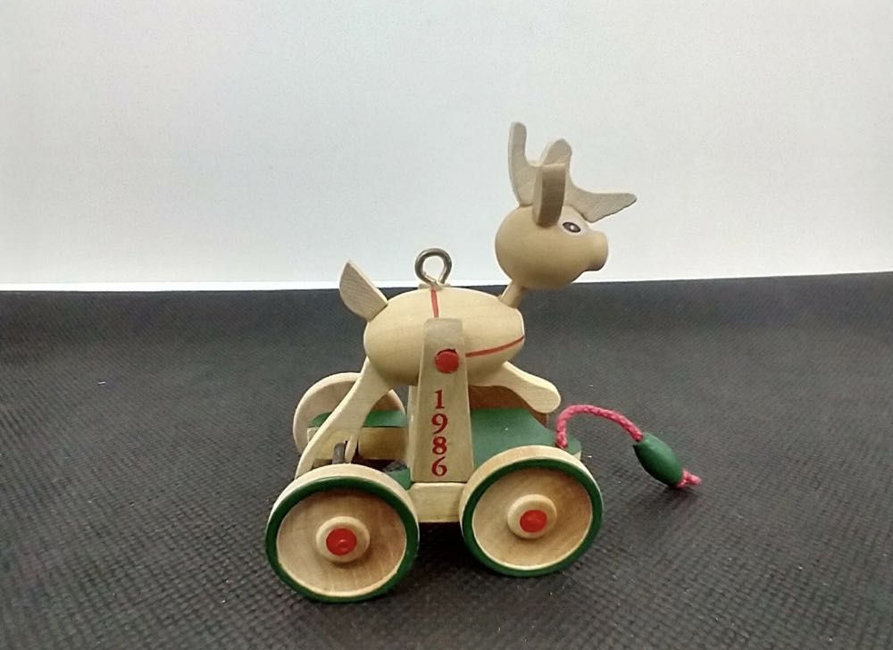 Nostalgic Childhood #3 Wooden Reindeer - Nostalgic Childhood (Wooden Toys) ornament collectible - Main Image 3