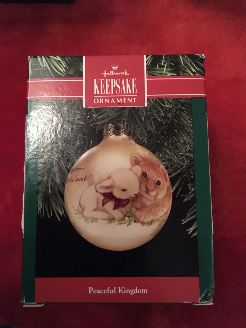 Peaceful Kingdom - Glass Ball (Glass Ball) ornament collectible [Barcode 070000027383] - Main Image 1