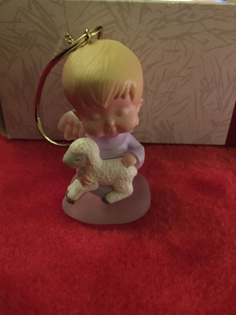 09 - Violet - Mary’s Angels (Angels) ornament collectible [Barcode 015012290783] - Main Image 3