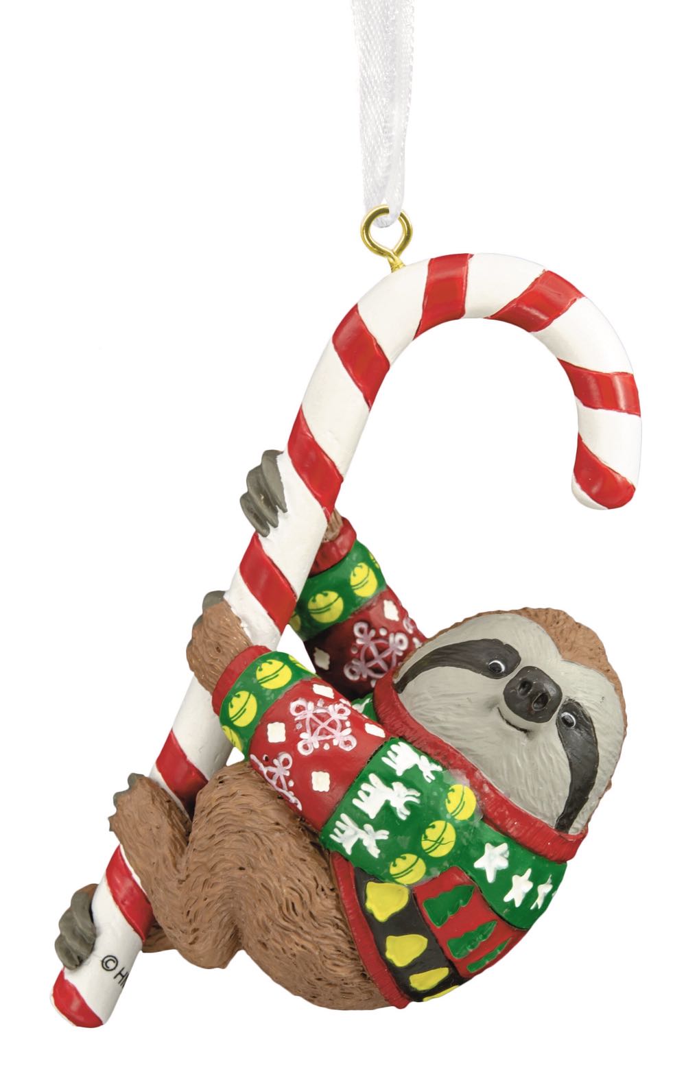 Sloth  (Christmas) ornament collectible [Barcode 763795700226] - Main Image 1