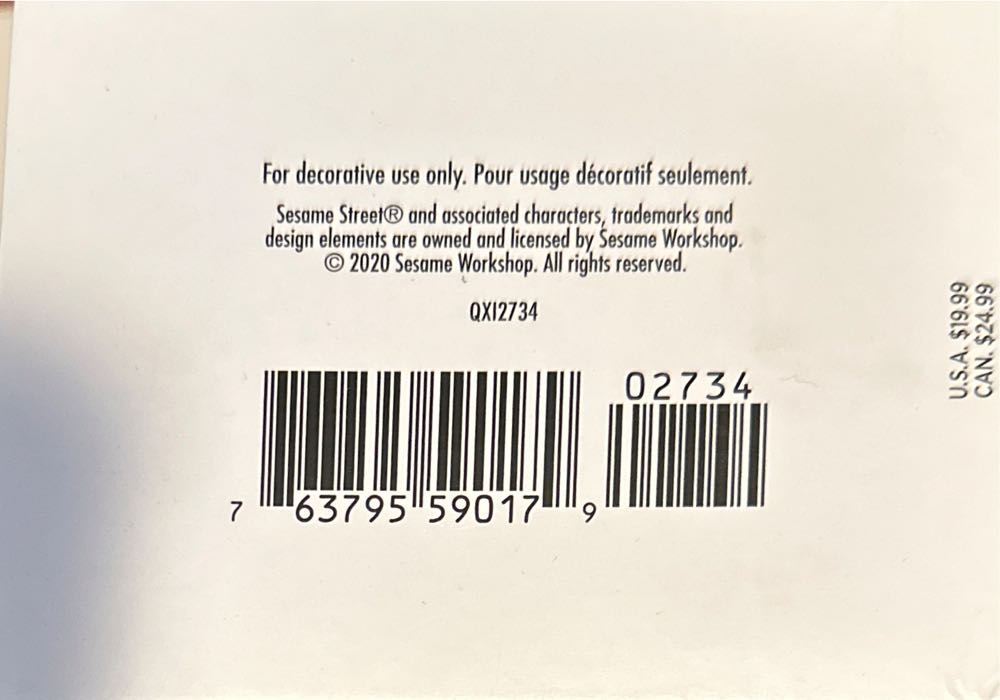 Cookie Monster’s Foodie Truck - Sesame Street (Muppets) ornament collectible [Barcode 763795590179] - Main Image 4