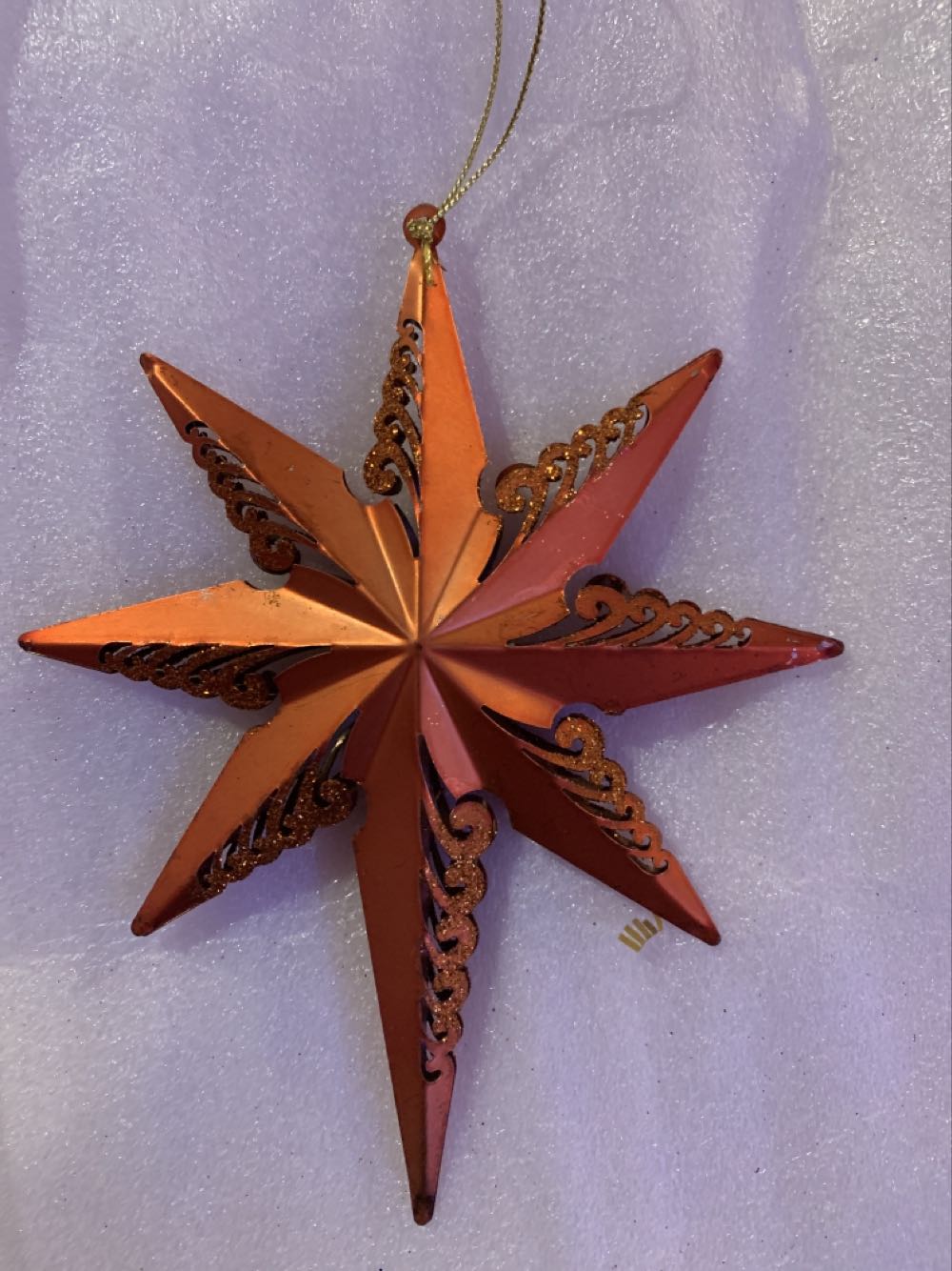 Homemade glitter Carolers