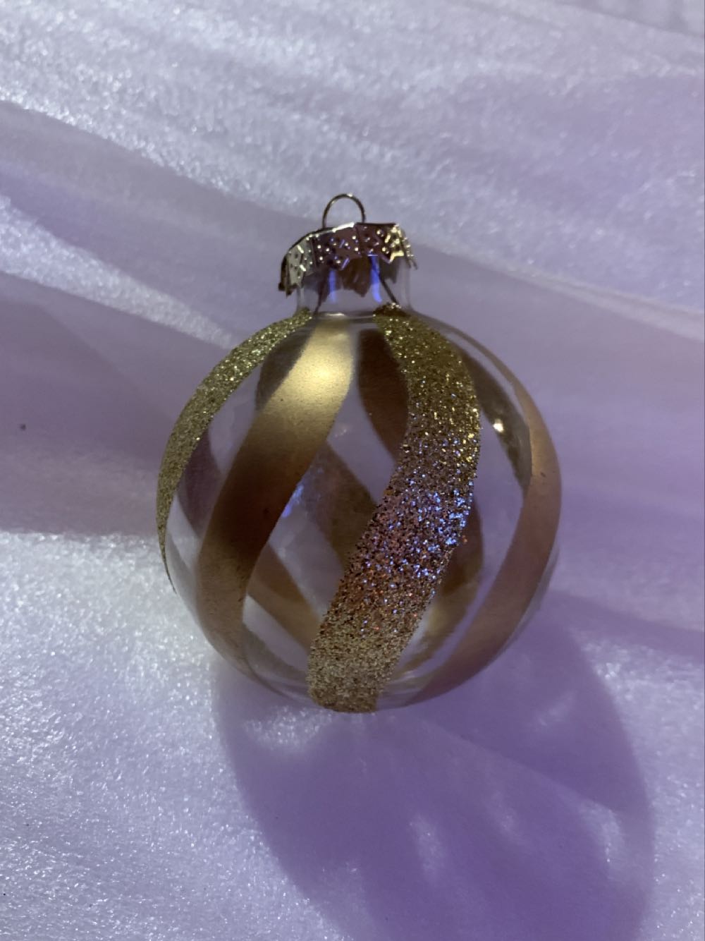 badger teddy bear dough ornament