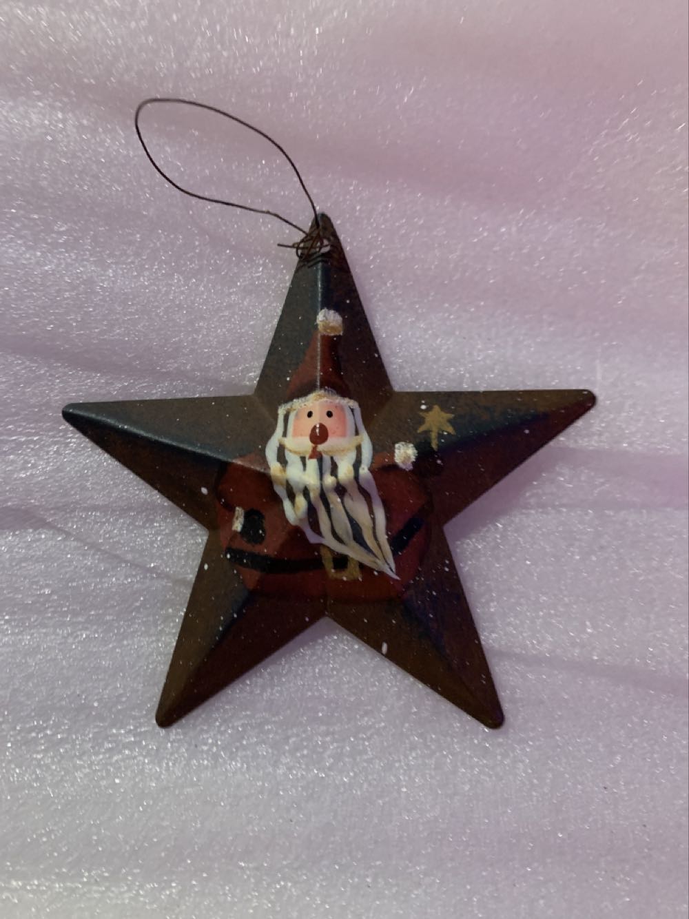 Pier One Red And Gold Ball