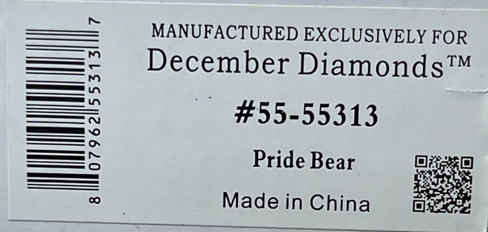 Pride Bear - Poke The Bear ornament collectible [Barcode 807962553137] - Main Image 2