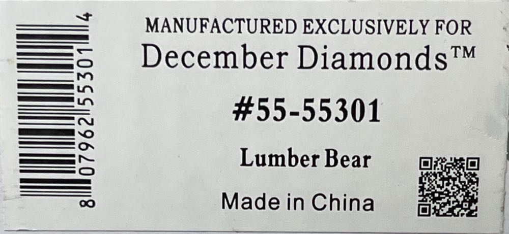 Lumber Bear - Poke The Bear ornament collectible [Barcode 807962553014] - Main Image 2