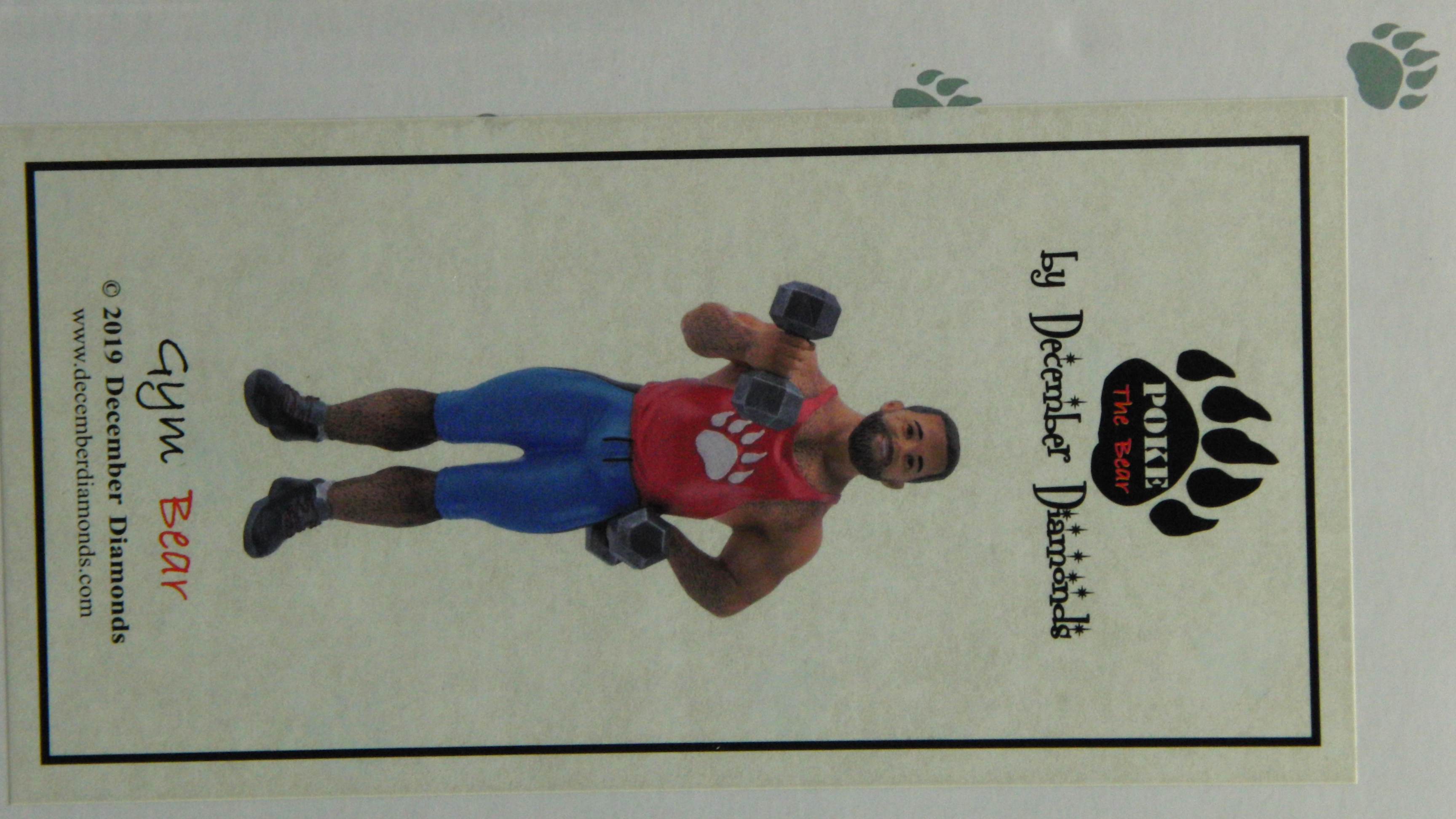 Gym Bear - Poke The Bear ornament collectible [Barcode 807962553076] - Main Image 3