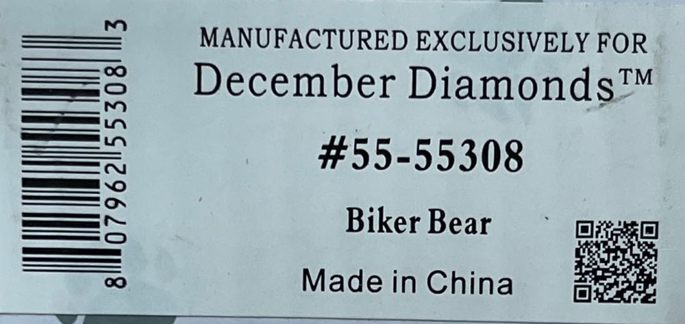 Biker Bear - Poke The Bear ornament collectible [Barcode 807962553083] - Main Image 2