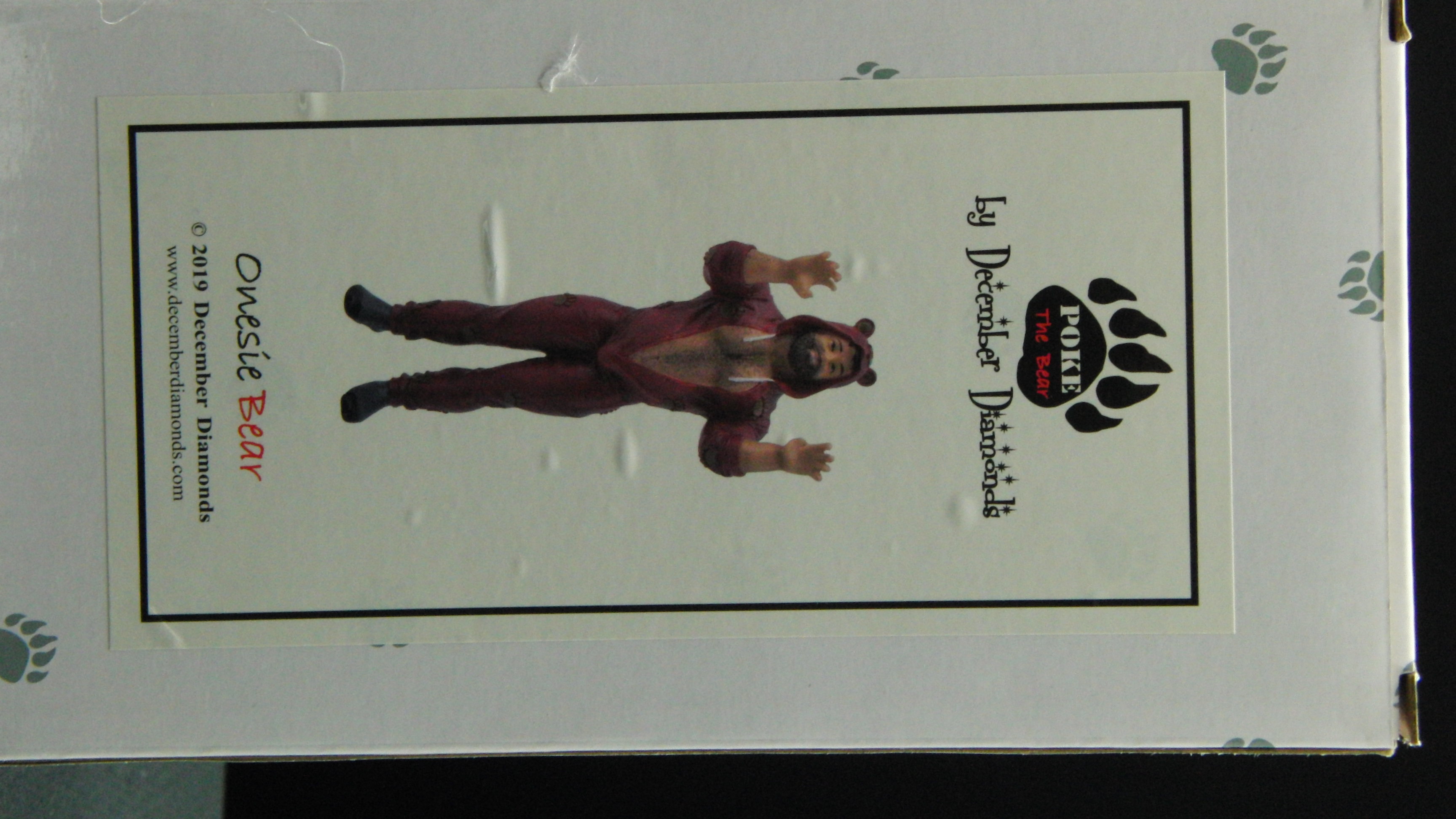 Onesie Bear - Poke The Bear ornament collectible [Barcode 807962553007] - Main Image 3