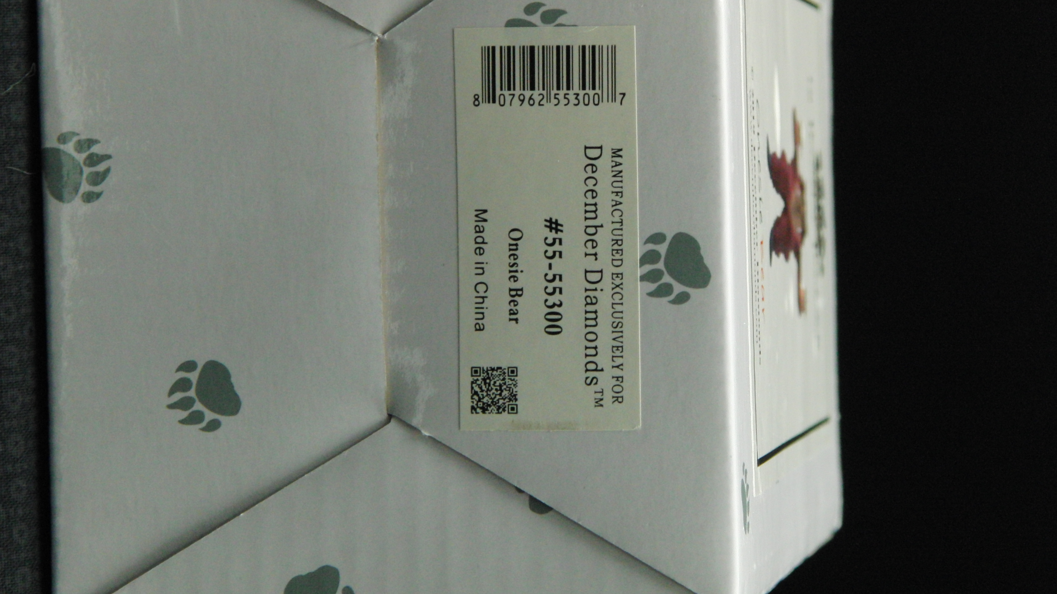 Onesie Bear - Poke The Bear ornament collectible [Barcode 807962553007] - Main Image 4