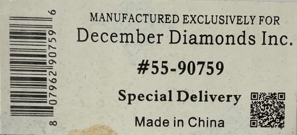 Special Delivery Merman #55-90759 - It’s All About The Bling! (One World, One Ocean, Let’s Protect It!) ornament collectible [Barcode 807962907596] - Main Image 2