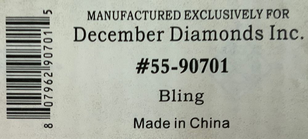 Bling Merman  #55-90701 - Mermen ornament collectible [Barcode 807962907015] - Main Image 2