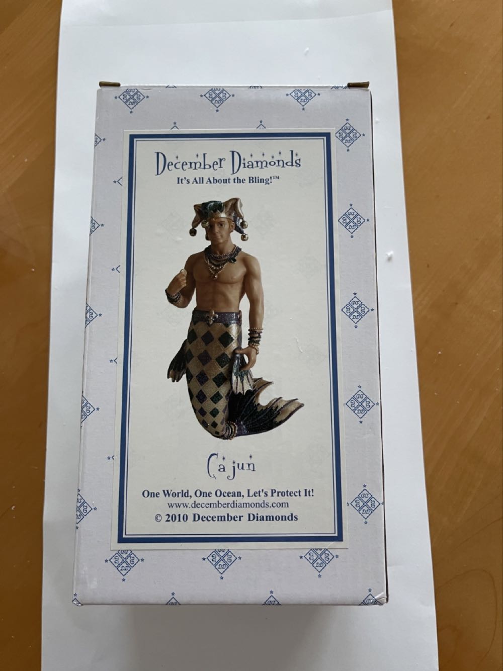 Cajun  - Mermen (One World, One Ocean, Let’s Protect It!) ornament collectible [Barcode 807962907305] - Main Image 3