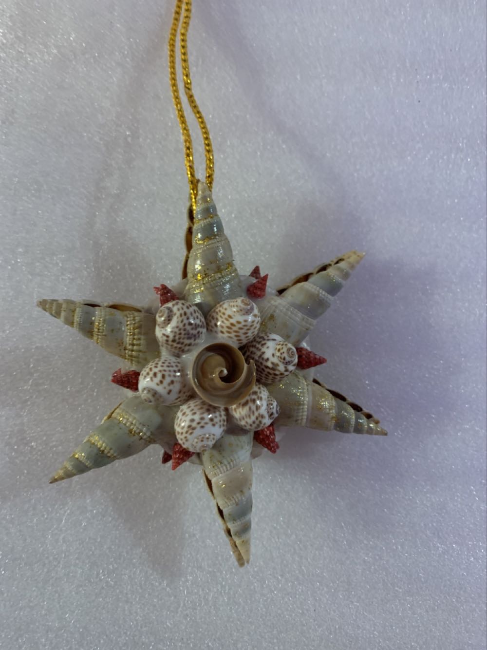 Seashell Star  ornament collectible - Main Image 1