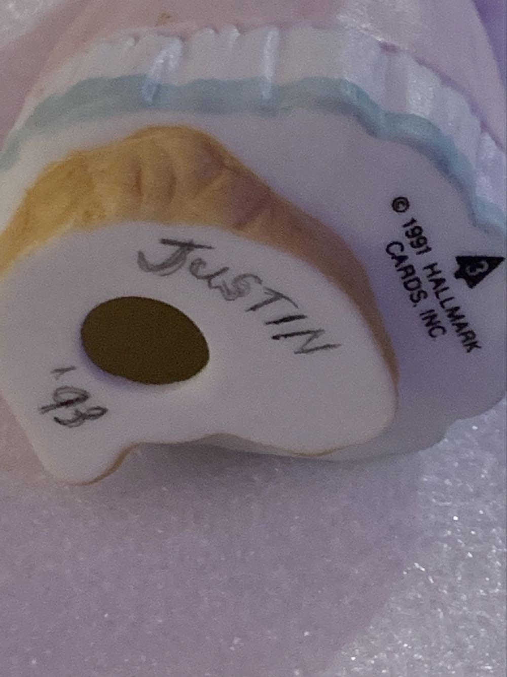 Kitten With Candy Canes  ornament collectible - Main Image 2