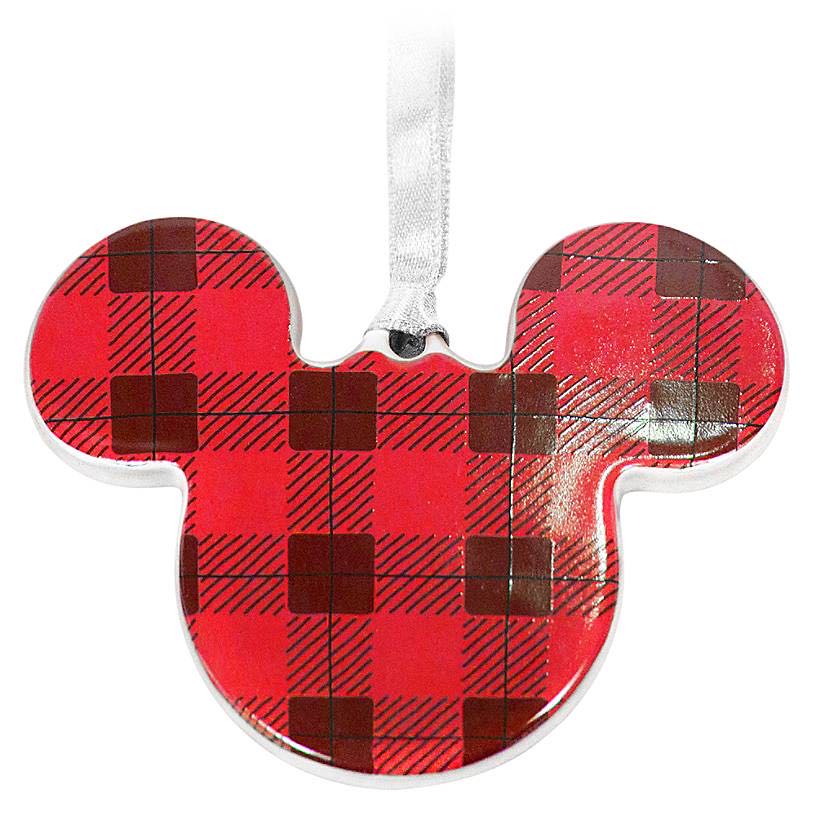 Mickey Mouse Icon Snowflake Ceramic Ornament - DIsney Parks Holiday Series (Disney Parks) ornament collectible - Main Image 2