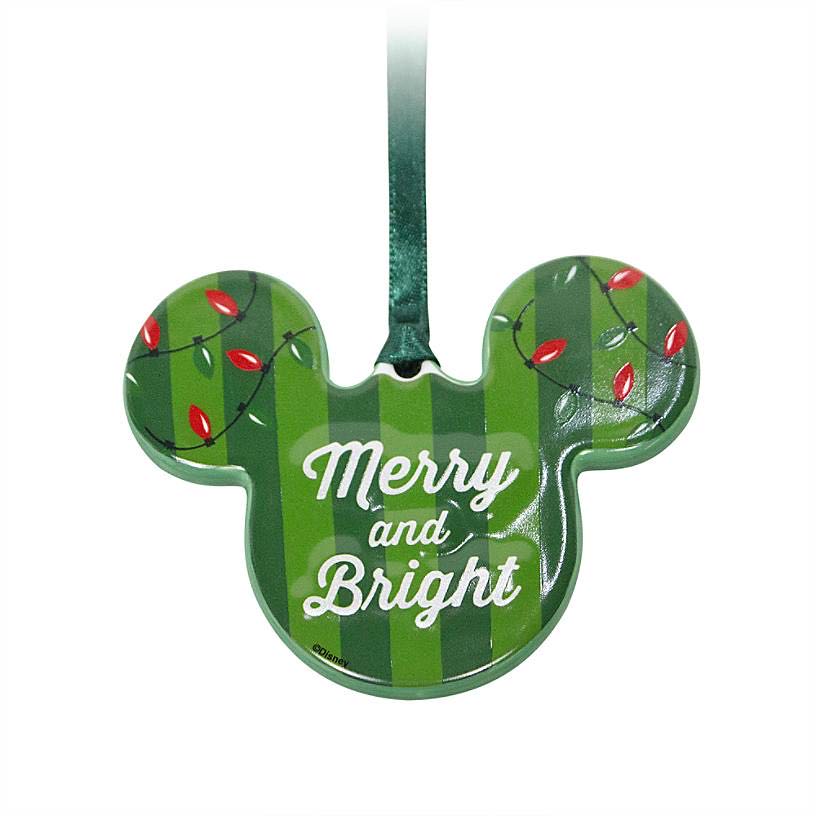 Mickey Mouse Icon Ceramic Ornament - DIsney Parks Holiday Series (Disney Parks) ornament collectible - Main Image 2