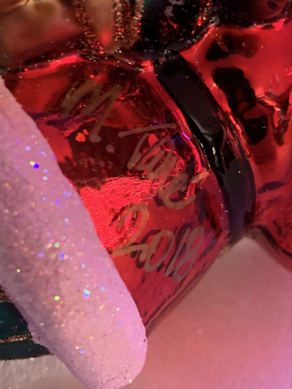 A Peach Of A Santa (Signed) ornament collectible - Main Image 2