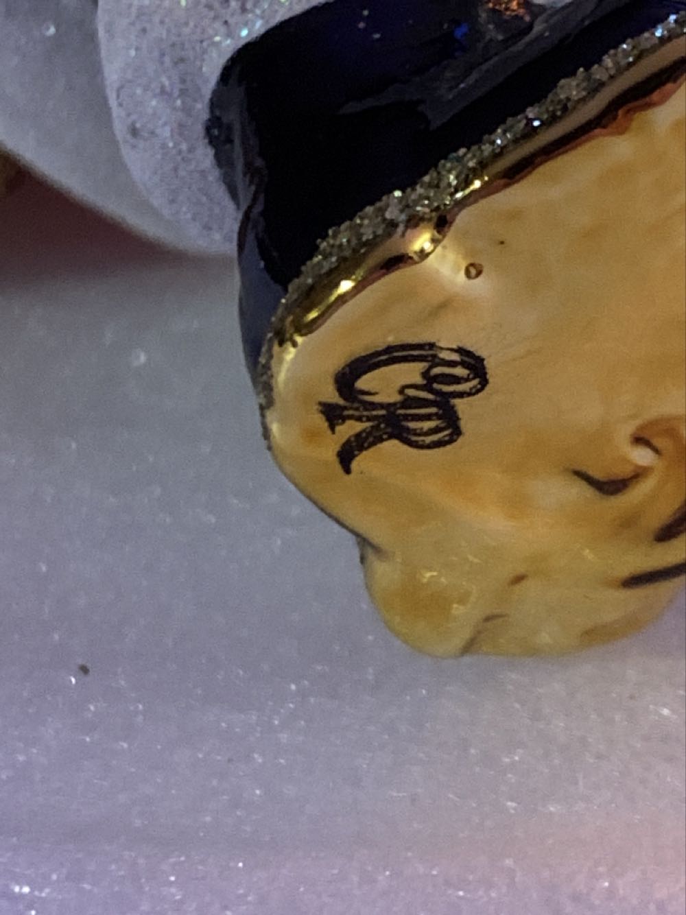 A Peach Of A Santa (Signed) ornament collectible - Main Image 4