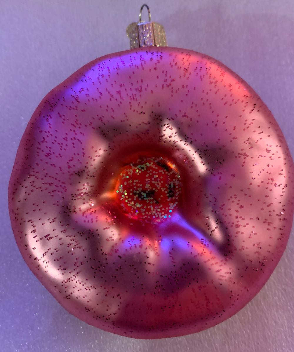 Glass Lightbulb - Red