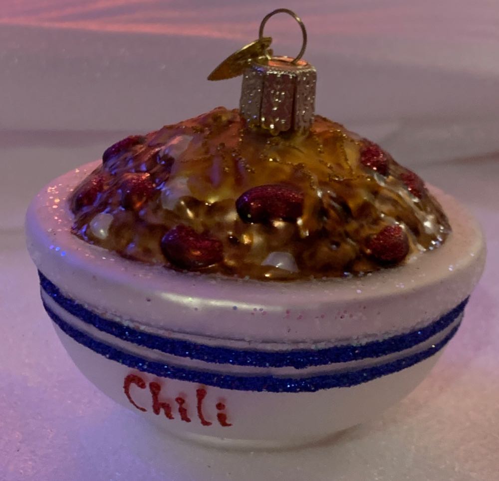 Bowl Of Chili  ornament collectible - Main Image 2