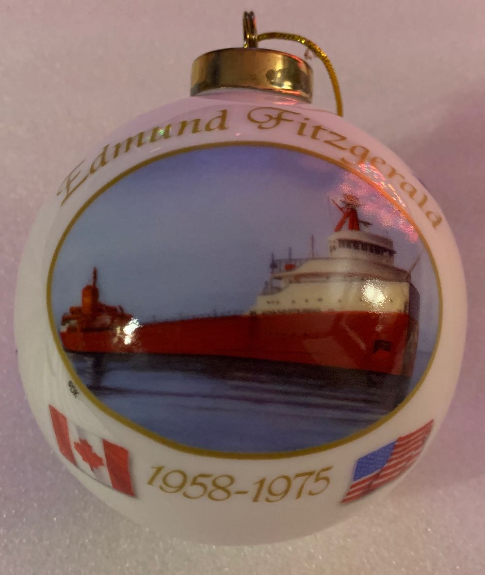 Soo Locks/Edmund Fitzgerald  ornament collectible [Barcode 096164868099] - Main Image 2