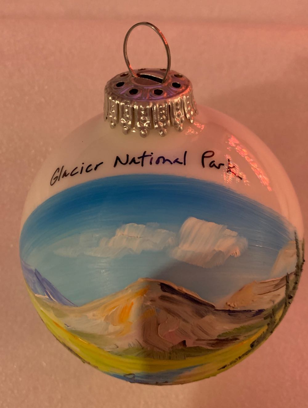 Glacier National Park Ball  ornament collectible - Main Image 2