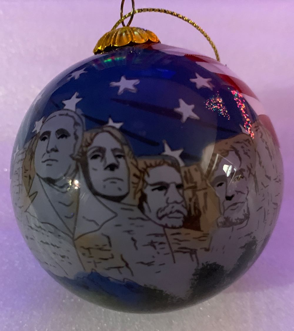 Mount Rushmore Ball  ornament collectible - Main Image 1