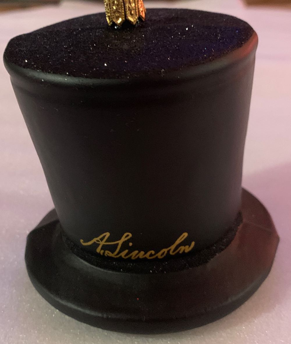Lincoln Hat  ornament collectible [Barcode 404000208617] - Main Image 2