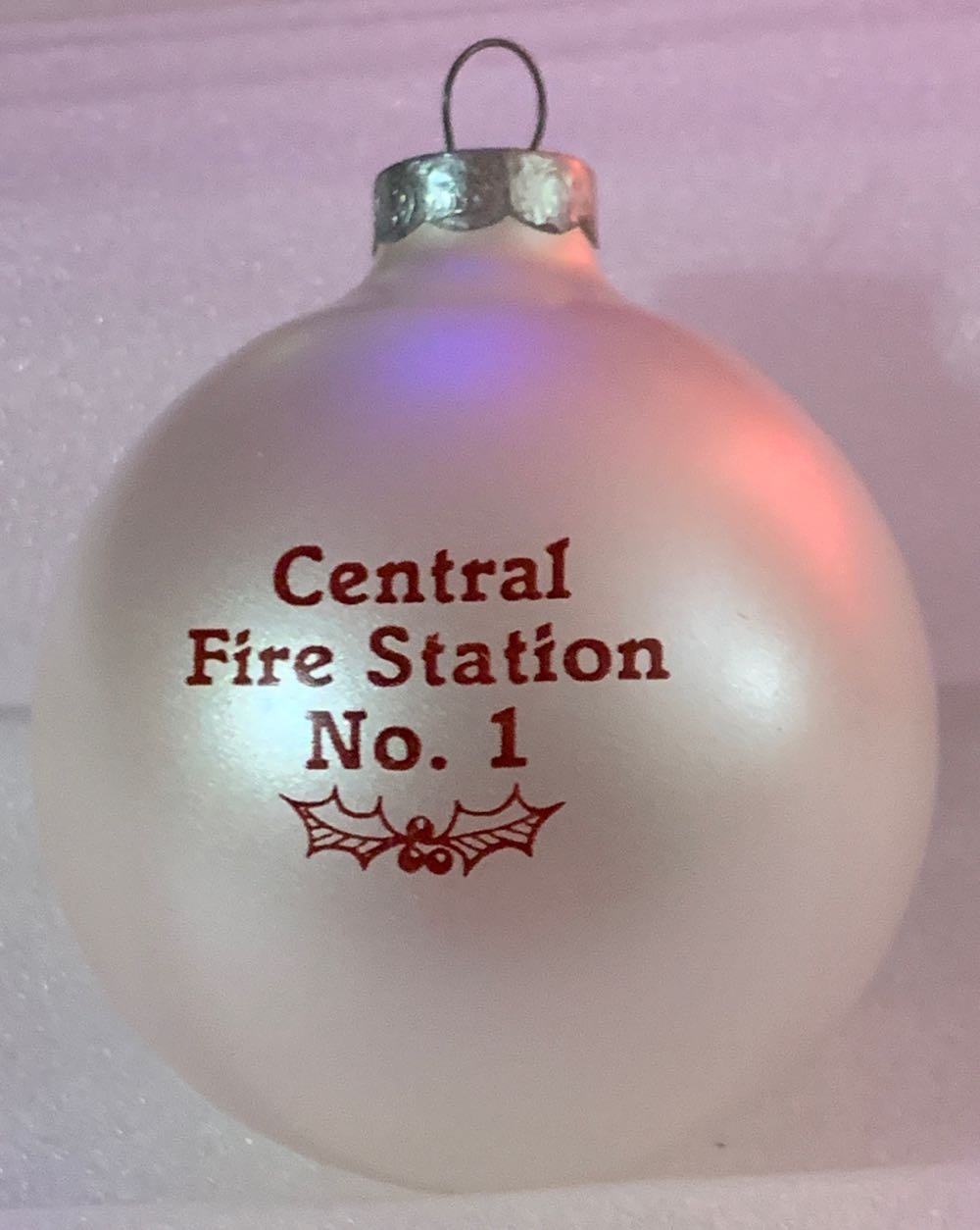 Christmas In LaPorte Central Fire Station No. 1 - Christmas In LaPorte ornament collectible - Main Image 2