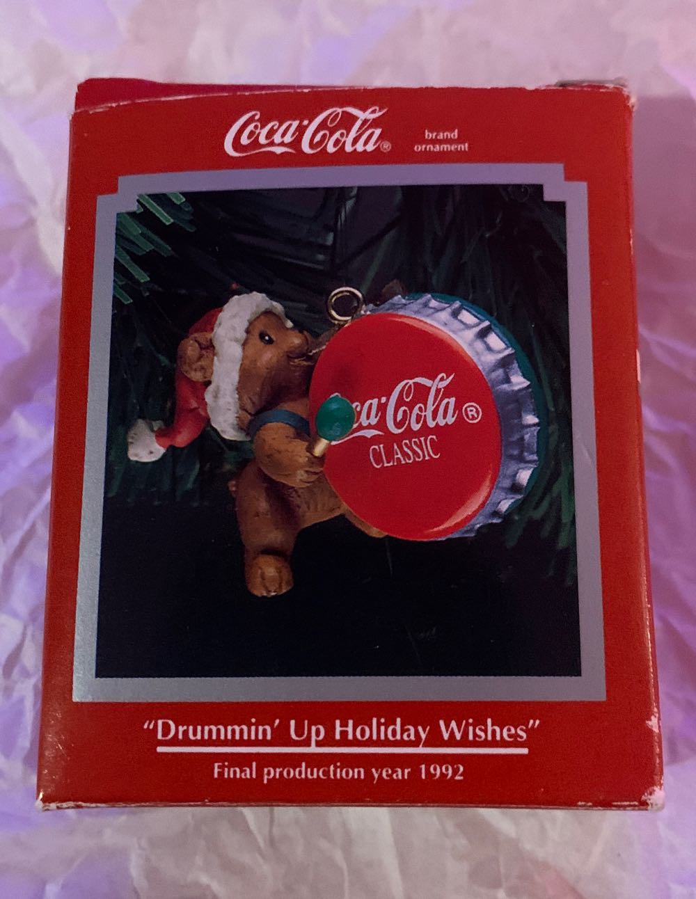 Drummin’ Up Holiday Wishes - Coke ornament collectible [Barcode 045544079853] - Main Image 2