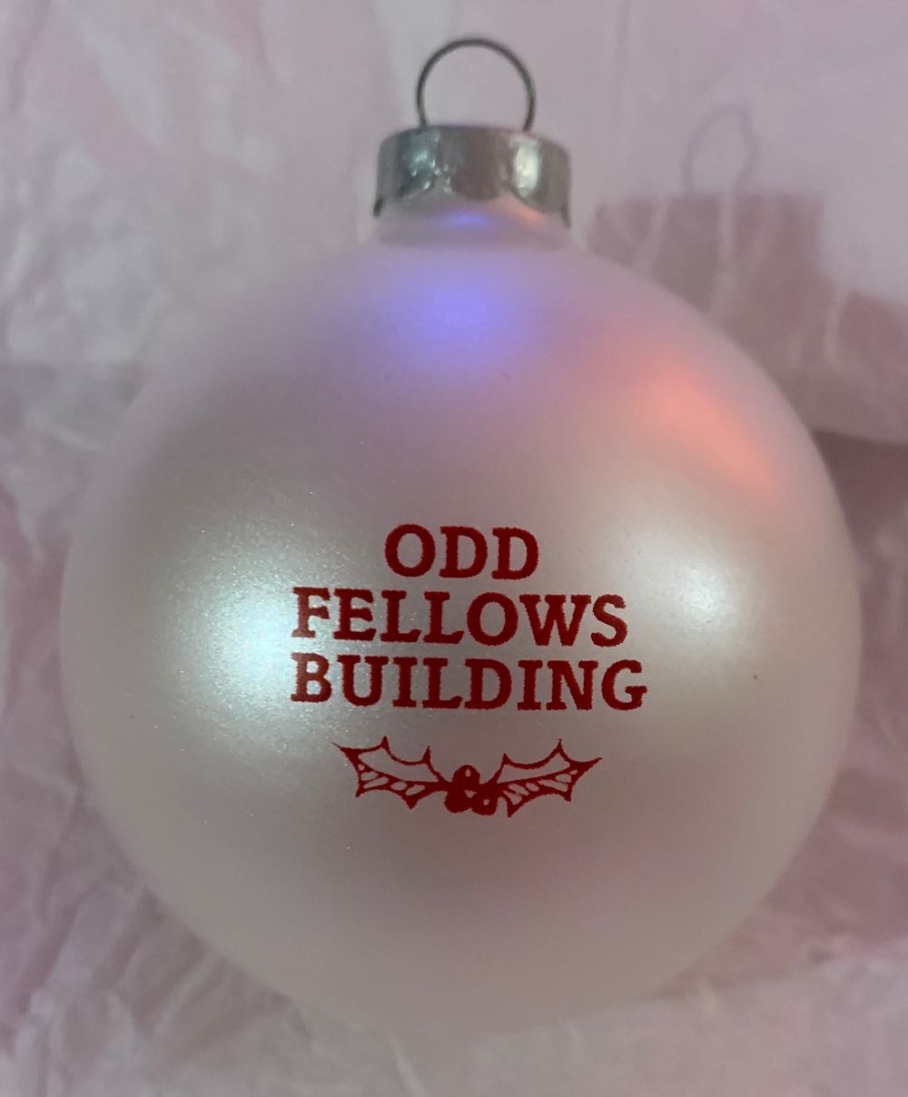 Christmas In LaPorte Odd Fellows Building - Christmas In LaPorte ornament collectible - Main Image 2