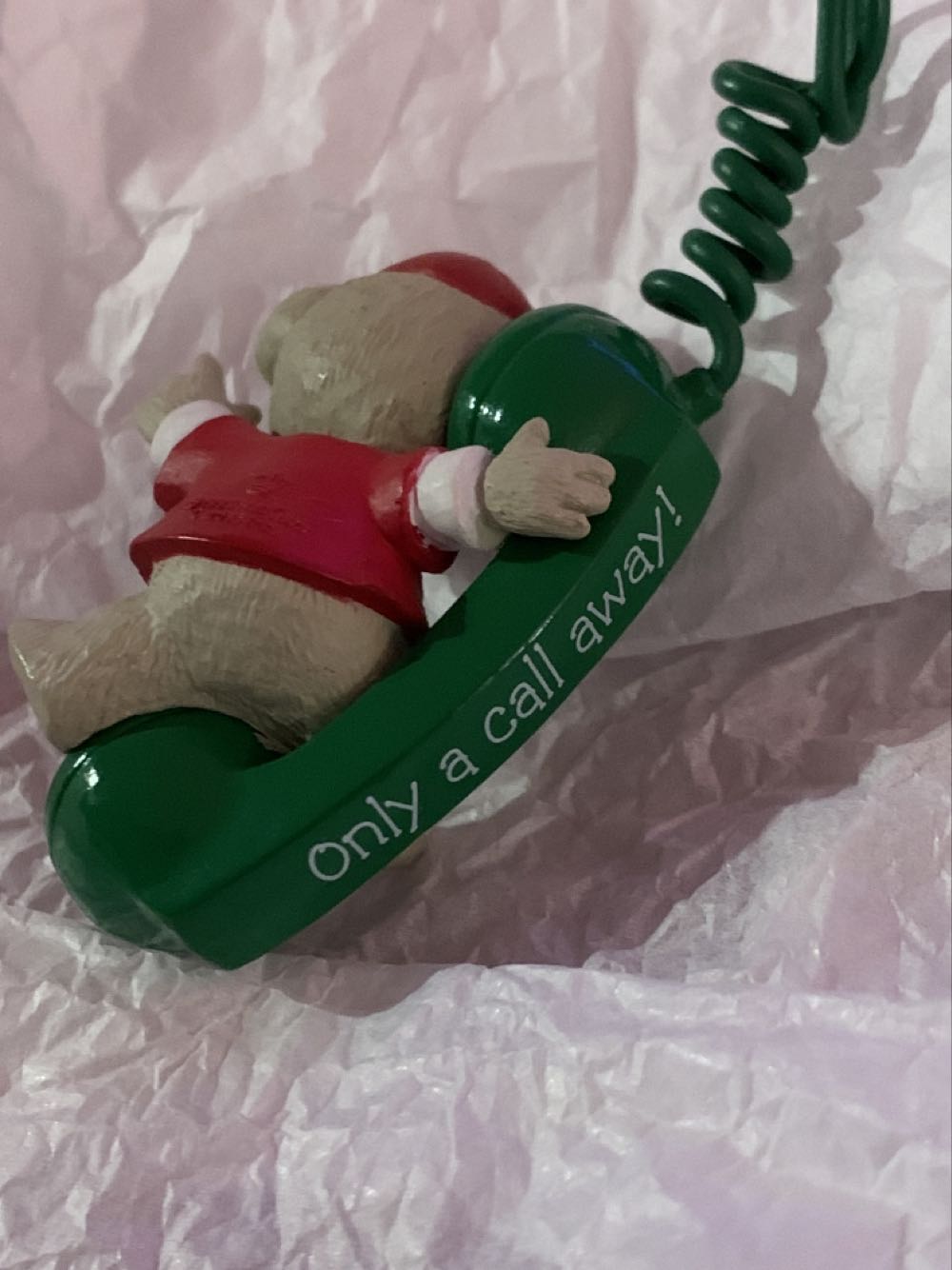 Only A Call Away  ornament collectible - Main Image 2