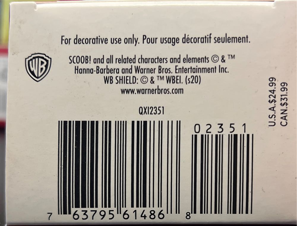 Scooby-Doo! Scoob! The Mystery Machine - Scooby-Doo (Scooby Doo) ornament collectible [Barcode 763795614868] - Main Image 4