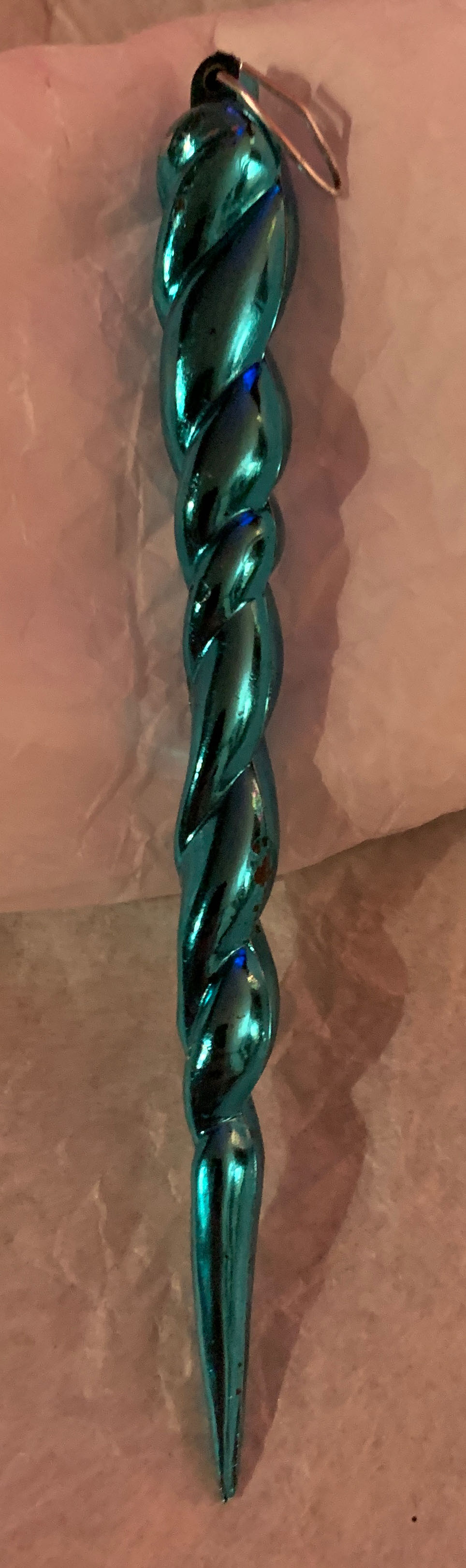 Blue Icicle  ornament collectible - Main Image 1