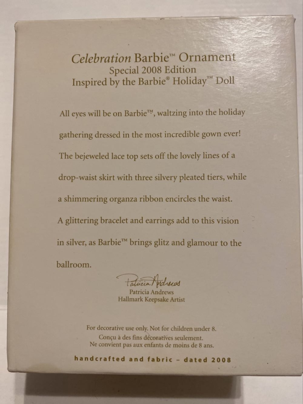 Barbie - Celebration Barbie (Grand Kids) ornament collectible [Barcode 795902042523] - Main Image 2