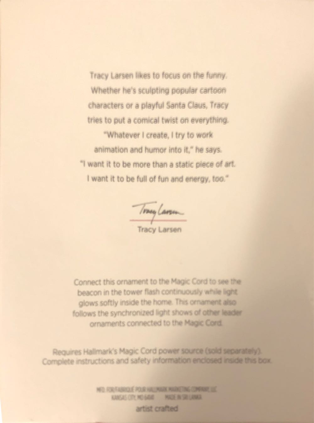 Holiday Lighthouse #8 - Build A Snowman - Holiday Lighthouse (Lighthouse) ornament collectible [Barcode 763795409426] - Main Image 3