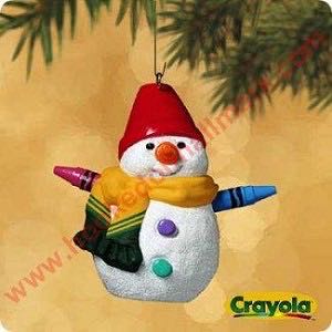 Crayola Snowman - Crayola (Snowman) ornament collectible - Main Image 1