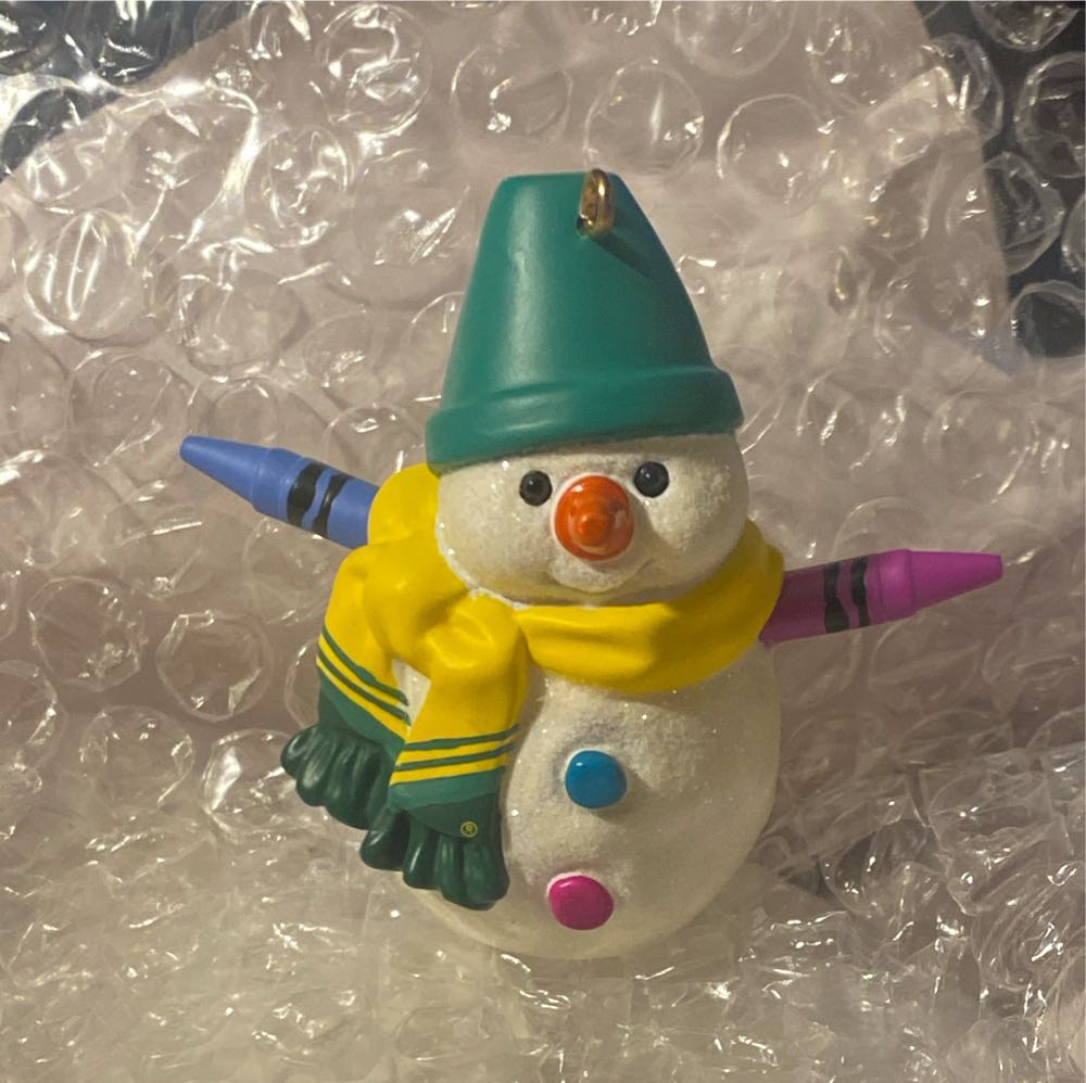 Crayola Snowman - Crayola (Snowman) ornament collectible - Main Image 2