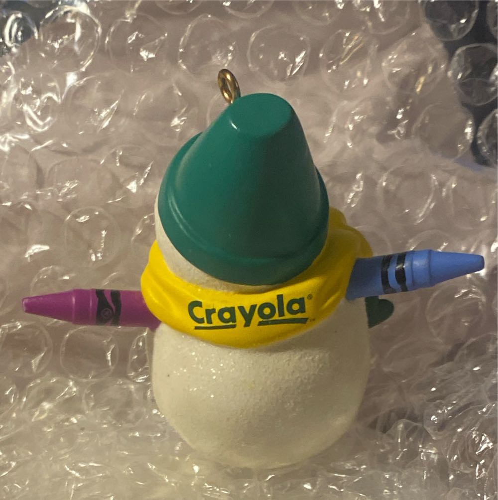 Crayola Snowman - Crayola (Snowman) ornament collectible - Main Image 3