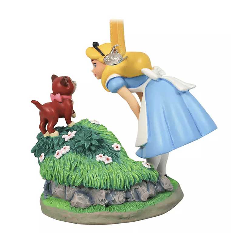 Alice and Dinah - Disney Alice In Wonderland (Walt Disney Productions) ornament collectible [Barcode 465069791359] - Main Image 2