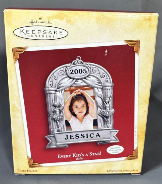 Hallmark Every Kid’s A Star Ballet Ornament Qxg4782  (Picture Frame) ornament collectible [Barcode 015012870473] - Main Image 2
