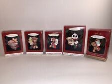 Colorful Folk Art Angel Hallmark Ornament