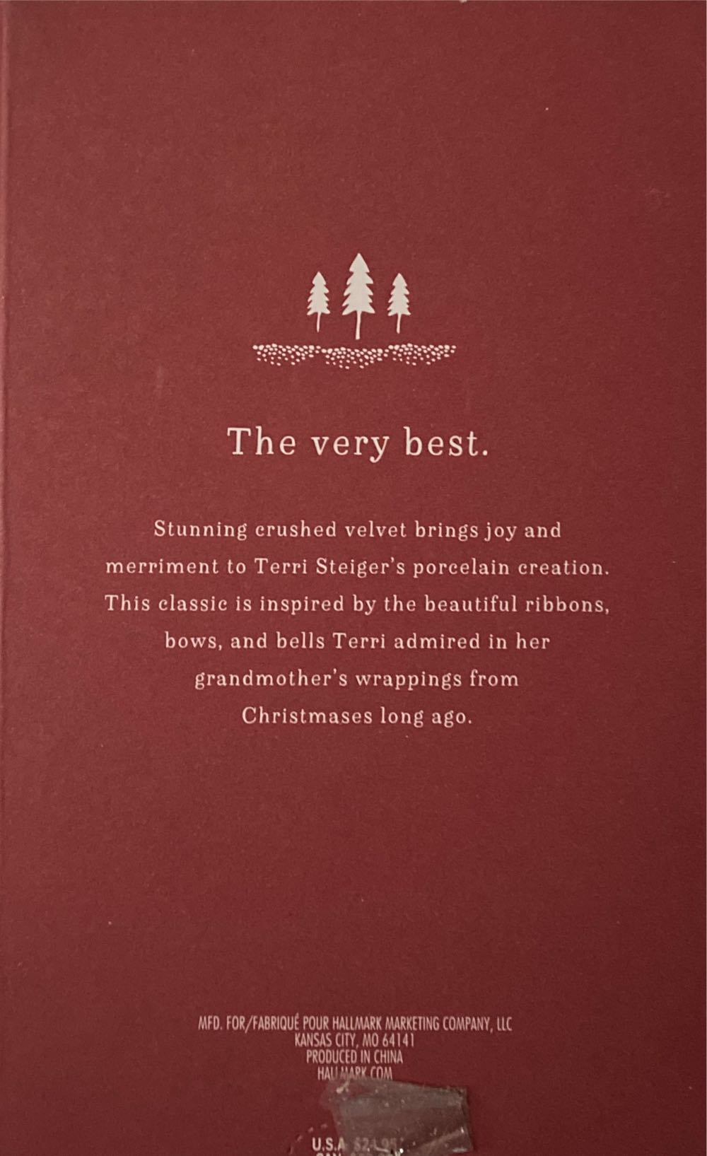 Emerald Joy - Signature (Retro Tree) ornament collectible [Barcode 763795971138] - Main Image 2